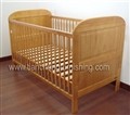 Modern pine baby cot bed TC8005