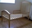Fashion solid pine baby cot bed TC8002