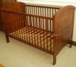 Lovely solid pine baby cot bed TC8004