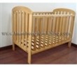 Wooden solid pine baby cot bed TC8008