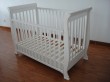 Solid NZ Pine Sleigh Cot TC8033