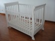 Solid NZ Pine Sleigh Cot