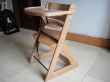 Convenient Wooden baby high chair TC8197