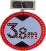 SOLAR TRAFFIC SIGN JW-7G