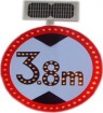 SOLAR TRAFFIC SIGN JW-7G