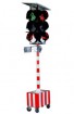 SOLAR TRAFFIC SIGNAL LIGHT JW-3F