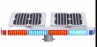 SOLAR TRAFFIC WARNING LIGHT JW-11C1