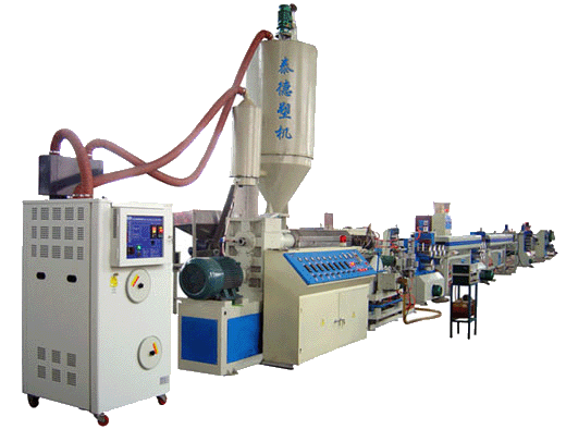 PET strap extrusion line