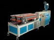 Prestressed plastic corrugated pipe machine