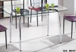 glass dining table B516