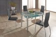 2013 extension glass top round dining table L802