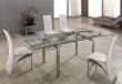adjustable expension modern dining tables L808A -a