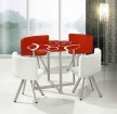 low price glass dining table set B511