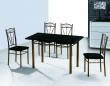 2013 low price metal dining table set mdt02