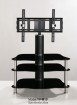 low price glass tv stand/LCD TV stand M10