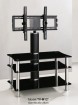 low price glass tv stand/LCD TV stand M12