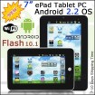 7 inch touch screen tablet PC CPU VIA8650 