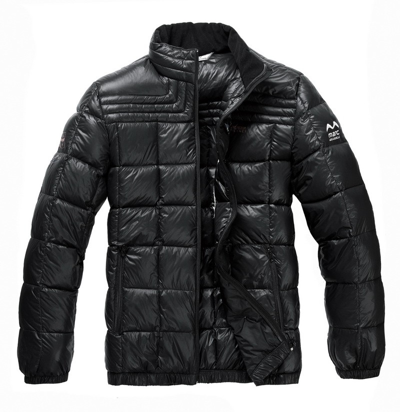 Fashionable Black Down Jacket for Men