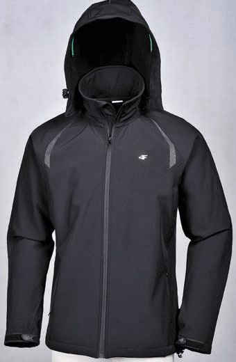 Waterproof Jacket with Softshell Fabric