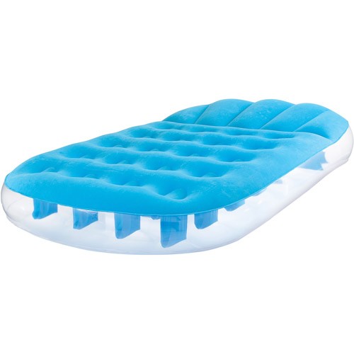 Blue-Transparent Air Bed