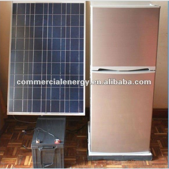 China 142L 72W DC 12V/24V Solar refrigerator