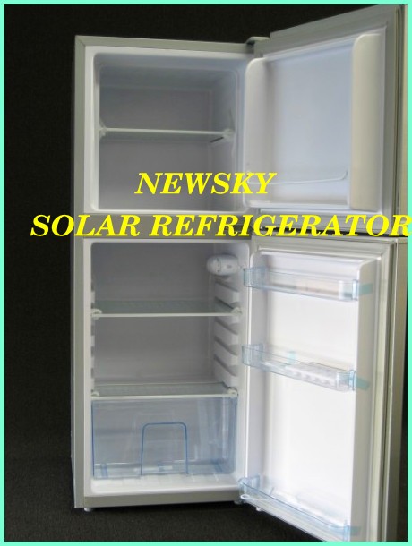 Newsky 142L 72W DC 12V/24V Solar refrigerator