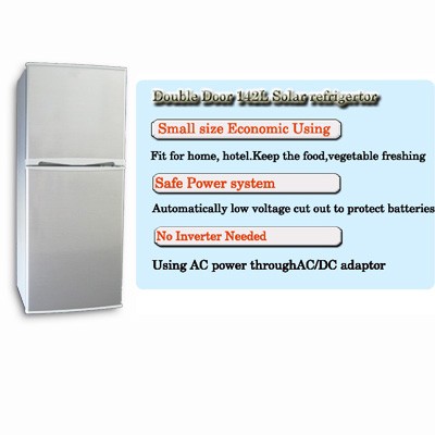 Newsky 142L 72W DC 12V/24V Solar refrigerator