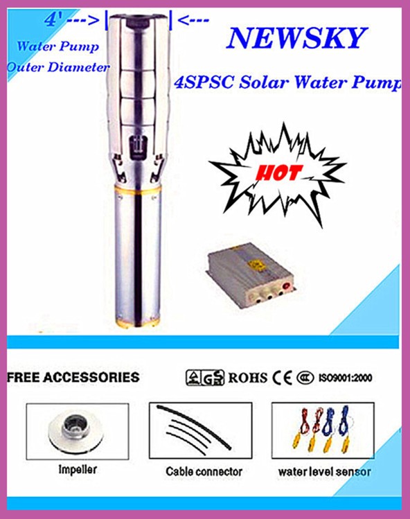 Centrifugal Stainless 4SPSC DC Solar Water Pump
