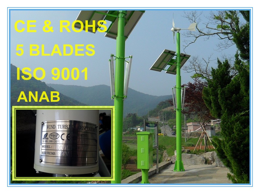 HY400W,600W,1KW Wind Turbine/wind Generator