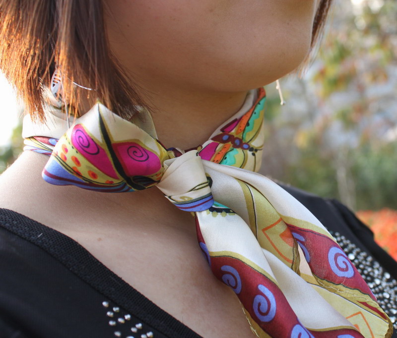 silk scarf 