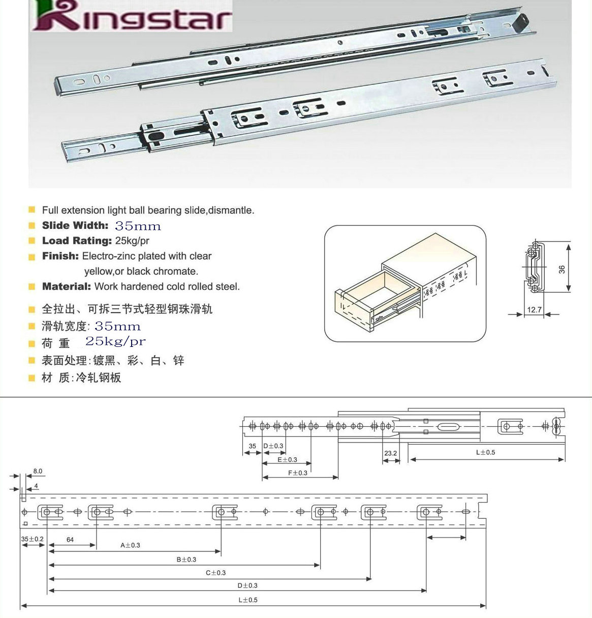 drawer slide