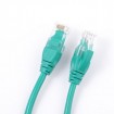 Cat5e 1m Network cable, stranded/solid Green PVC