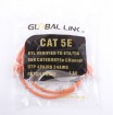 Orange UTP Cat5e 1m RJ-45 patch cord,