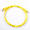 UTP Cat5e cable 1m length, 6*0.12mm yellow color