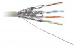 Cat6e Lan Cable with Color Coded Polyolefin Insula