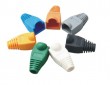 RJ45 Connector Boots, Made of PVC, Available in Va