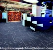 Durable office nylon carpet tile