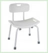 HS343     Steel  Bath  Seat  with  Back
