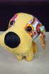 Suede dog toy gift home decoration doll Chinese 