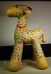 Suede giraffe toy gift home decoration doll manual