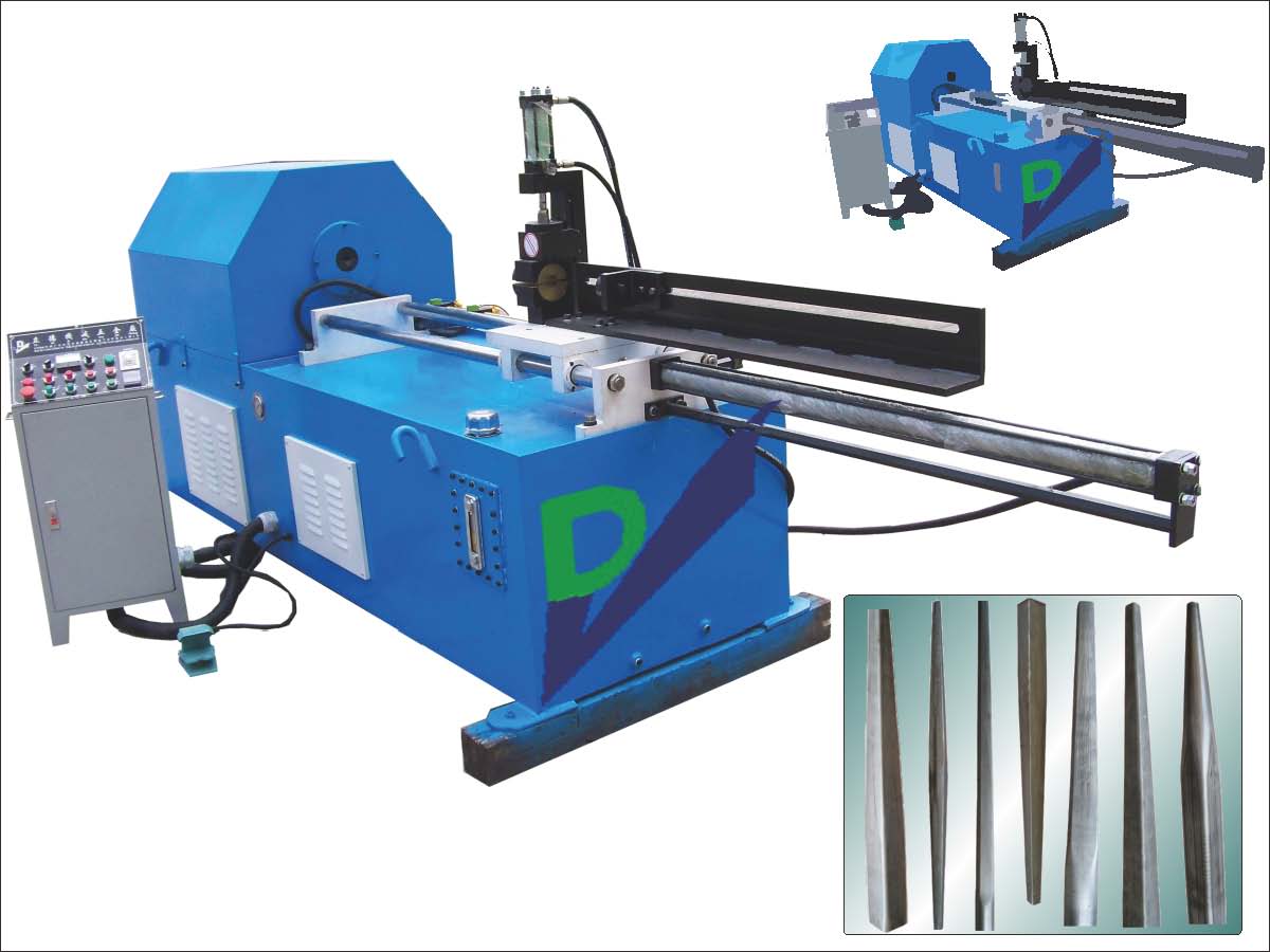 75*75mm Tube Square Tapering Machine