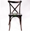 Wooden Cross Back Chair A 049