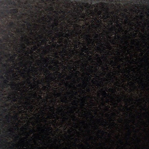 Natural Polished Black Granite Slab Brown Pearl