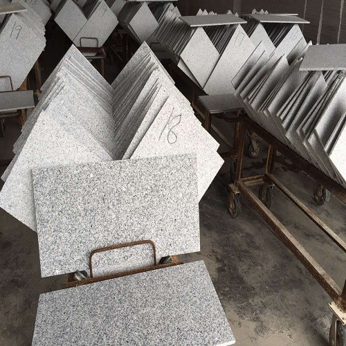 Flamed Natural Grey Granite Tiles