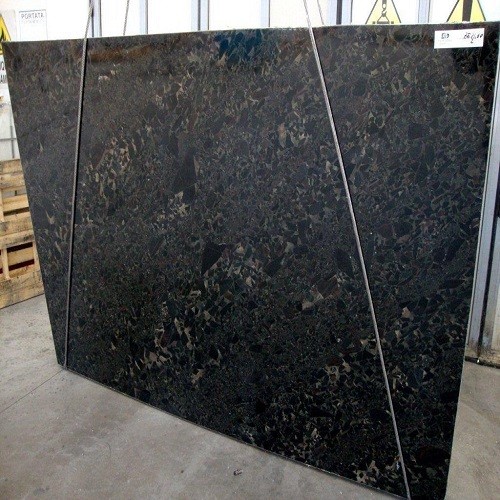 Natural Black Granite Slab Black Beauty