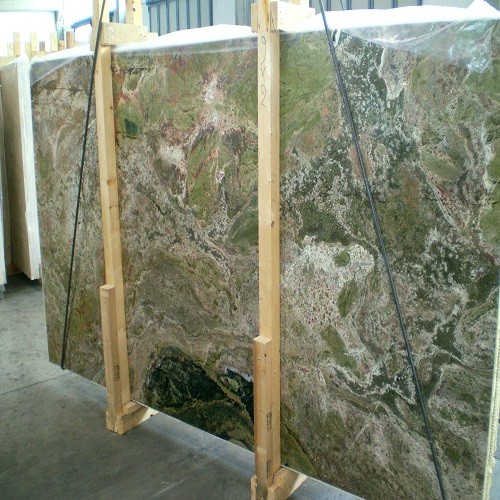 Natural Green Granite Slab CACTUS for Wall