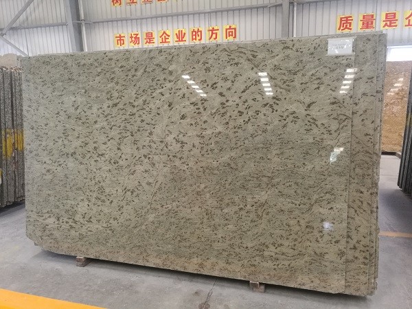 Polished Brown Granite Slab Verde Eucalipto