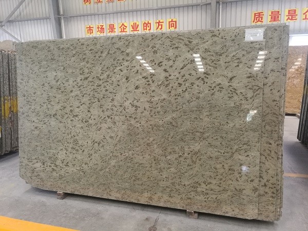 Polished Brown Granite Slab Verde Eucalipto