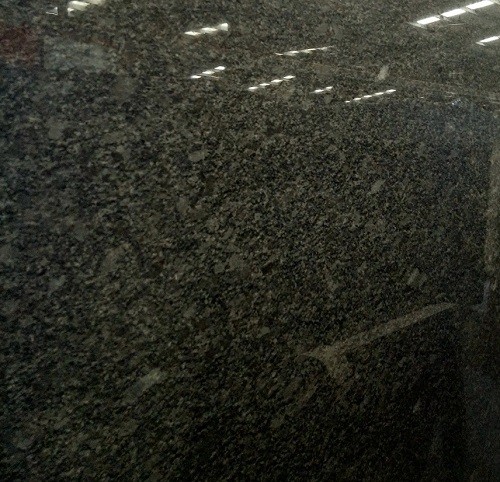 Polished Grey Granite Slab Steel Grey