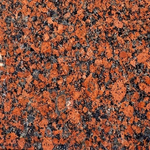 Polished Natural Granite Carmen Red for Hot Sale